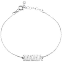 Jolie Silver Brățară Damă din Argint 925, Jolie Silver, Model Mama, Design Elegant și Simbol al Iubirii pentru Mamă, Greutate 1.8 g, Potrivită pentru Cadou, Argintiu (116644)