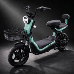 Flippy Scuter Electric KG, Saige, Fara Permis, Motor 500W, Baterie 48V20Ah, Autonomie 60km, 153x40x85 cm, Viteza Maxima 25km/h, Verde (164174)
