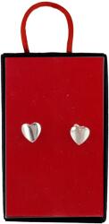 Jolie Silver Cercei din Argint 925, Jolie Silver, pentru Dama, Model Inima, 1.27 g, Design Elegant si Romantic, Argintiu (125986)