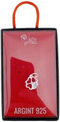 Jolie Silver Pandantiv din Argint 925, Jolie Silver, pentru Dama, Model Trifoi cu Pietre de Minizirconii, 0.67 g, 1 x 1 cm, Argintiu/Multicolor (125958)