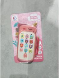 Flippy Jucarie Interactiva, Flippy, Telefon Inteligent, Model Unicorn, Functii Educative, Muzicale si Voce, 4-6 ani, 19 x 11.5 cm, din Plastic, Roz (137892)