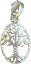Flippy Pandantiv, Jolie Silver, Argint 925, Model Copacul Vietii Rodiat, 22 x 11 mm, 0.9 g (05399)