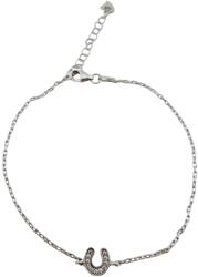 Jolie Silver Bratara pentru Dame , Jolie Silver, din Argint 925, Model Potcoava, cu Pietre Zirconia, 1.4 g, Argintiu (125966)
