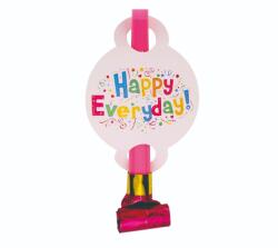 Flippy Set 6 Suflatori Happy Everyday, Flippy, pentru Petrecere, 20 x 17 cm, Multicolor (132678)