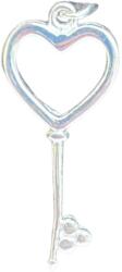 Flippy Pandantiv, Jolie Silver, Argint 925, Model Cheie, 35 x 11 mm, 0.9 g (05154)