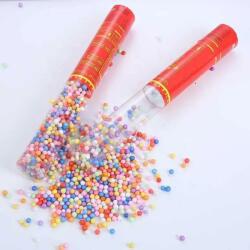 Flippy Tun de Confetti, 30 cm. Flippy, Model Bilute, Confetti din Polistiren, Ambalaj de Plastic, Multicolor (137793)