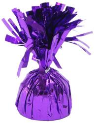 Flippy Greutate pentru Baloane cu Heliu, Flippy, din Folie cu Franjuri, 170g, 13 x 5 x 3 cm, Mov (127337)