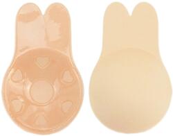 Flippy Sutien Invizibil cu Silicon Autoadeziv, Flippy, Efect de Push-Up, Fara Bretele, Reutilizabil, Liftup, Marime Universala, 10.5 cm, Bej (126336)