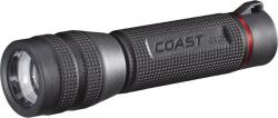 Coast Lanterna LED COAST GX20, 1200 lumeni, 4 moduri lumina, focus ajustabil, rezistenta la apa, praf si impact, 4 baterii AAA incluse, negru