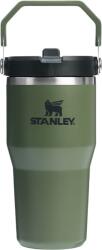 STANLEY Pahar termic IceFlow Dried Pine cu mâner și pai, 590 ml (10-12044-051)