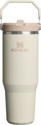 STANLEY Pahar termic cu mâner și pai IceFlow Cream 890 ml (10-13424-0197)