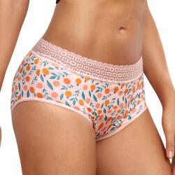 Linovit Store Chiloți Menstruali Multicolori - Model Citrus - L, Roz - Model Citrus (Y3LP)
