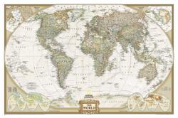  A Világ (The World) falitérkép 117*77 cm - mágnessel jelölhető, keretezett