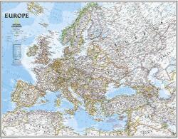  Európa falitérkép 77*60 cm - laminált (+ választható léc)