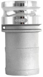 NAKAYAMA Cuplaj adaptor robinet aluminiu exterior 1" - interior 1", cu furtun, tip E (GH6748)