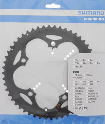 SHIMANO Lánckerék 52F Fcr350 52F-B Black