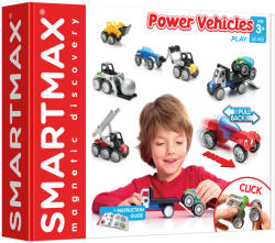 SmartMax mágneses játék - Járműmix (25 db-os) (SMX303)