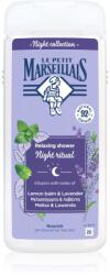 Le Petit Marseillais Night Collection Lemon Balm & Lavender relaxáló tusfürdő gél 650 ml