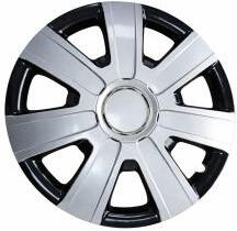  Dísztárcsa szett fényes ezüst-fekete, 15" 4db (WJ5076DP15) (WJ5076DP15)