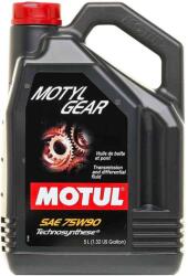 Motul Motylgear 75W-90 hajtóműolaj, váltóolaj, 5lit. 109057