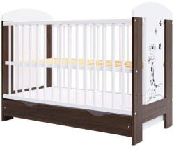 Hubners Patut Copii Hubners din Lemn Calisto Girafa 120x60 cm Maro (PHCALGI12MAS)