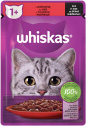Whiskas Alutasakos Macskaeledel Szószban (Marha) - 85 g
