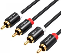 Vention sztereó audio 2 RCA - 2 RCA kábel 3m (VAB-R06-B300) (VAB-R06-B300)