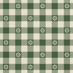 Heko Panels Szövet, kockás százszorszép, poliészter 100%, 210g/pm, Méret: 100cm x 155cm (DX044)
