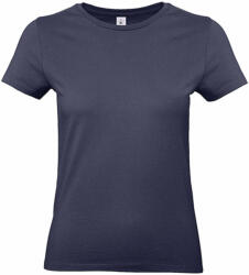 B and C Női rövid ujjú póló B&C #E190 /women T-Shirt -XL, Sötétkék (navy)