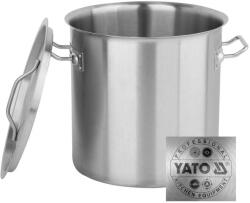 TOYA Oala inalta cu capac Yato YG-00013, 28x28cm, 17L, inox, pentru utilizare profesionala (YG-00013)