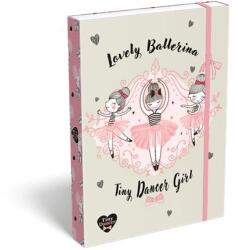LIZZY Füzetbox A4 "Tiny Dancer Lovely Ballerina" TICLFBTDA4 (TICLFBTDA4)