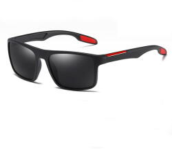 Techsuit Ochelari de soare Ochelari de Soare - Techsuit Polarised TR90 (MM101) - Matte Black / Red (KF238081) - vexio