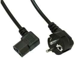  Cablu de alimentare AK-PC-02A, 250V, 10A, 1.5m, negru, cu impamantare (AK-PC-02A)