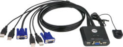 ATEN Switch KVM Aten CS22U 2 porturi USB 0.9m (cs22u-at)