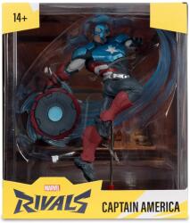 McFarlane Toys Marvel Rivals Captain America 1: 10 Figura (20cm) (14878) Figurina