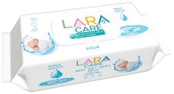 Lara Șervețele umede pentru bebeluși Lara Care - Aqua, 72 bucăți (540441)