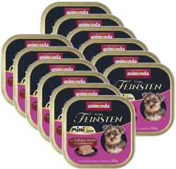 Animonda Animonda Vom Feinsten Junior Mini - pui, cerb și merișor 12 x 100 g