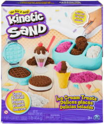 Spin Master Jucarie creativa Spinmaster Spinmaster Kinetic Sand - Ice Cream Set (454 grams of sand) (6068200)