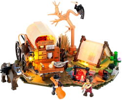 Lumibricks Jucarie creativa Lumibricks Lumibricks Cowboy Camp, construction toy (F9076)
