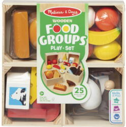 Spin Master Jucarie creativa Spinmaster Spin Master Melissa & Doug - Food Groups, Play Kitchen (6074866)