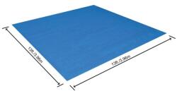 Bestway 58002 Pad pătrat Flowclear 396 x 396 cm pentru piscine supraterane de până la O 366 cm (58002)
