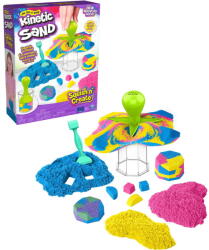 Spin Master Jucarie creativa Spinmaster Spinmaster Kinetic Sand Squish N Create Set (382 grams) (6065527)