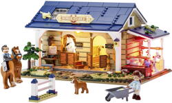 Lumibricks Jucarie creativa Lumibricks Lumibricks Horse Stable, construction toy (F9080)