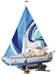 Lumibricks Jucarie creativa Lumibricks Lumibricks The Sailboat: La Brise, construction toy (F9074)