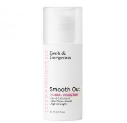 Geek & Gorgeous Lotiune exfolianta Smooth Out, 30 ml, Geek & Gorgeous
