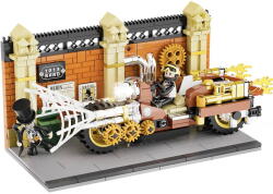 Lumibricks Jucarie creativa Lumibricks Lumibricks Steampunk Motorcycle Chase Construction Toy (F9067)