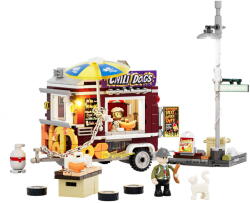 Lumibricks Jucarie creativa Lumibricks Lumibricks Chili Dog Trailer, construction toy (F9046)