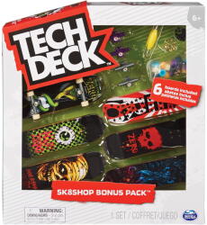 Spin Master Jucarie creativa Spinmaster Spin Master Tech Deck - Sk8te Shop Bonus Pack, Toy Vehicle (Multicolored) (6028845)