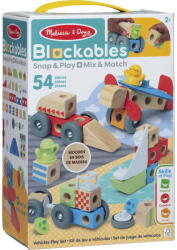 Spin Master Jucarie creativa Spinmaster Spin Master Melissa & Doug - Blockables Vehicles Playset, Construction Toy (6074902)