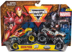 Spin Master Jucarie creativa Spinmaster Spinmaster Monster Jam 2-Pack Iron Man vs. War Machine (1: 64 Scale) (6070555)